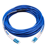 Blue 13M Armored LC-LC Single Mode Fiber Cable for UV Printers