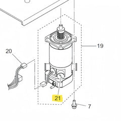 MP-TS1981273 - Original Mimaki Y-Motor Brush