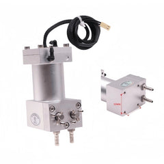 Sub Ink Cartridge – UV Flatbed Silver Metal Dual-Valve Cartridge