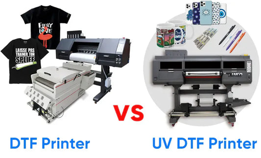 DTF Printing vs UV DTF Printing: Which to Choose?
