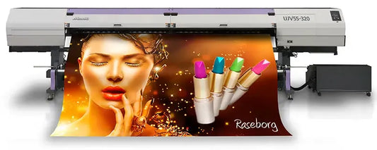 Mimaki UJV55-320 UV LED Roll-to-Roll Printer for Large-Format Printing