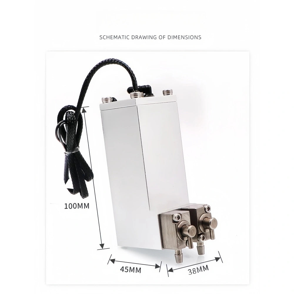 Sub Ink Cartridge – Dual-Valve Solvent Cartridge Bottle